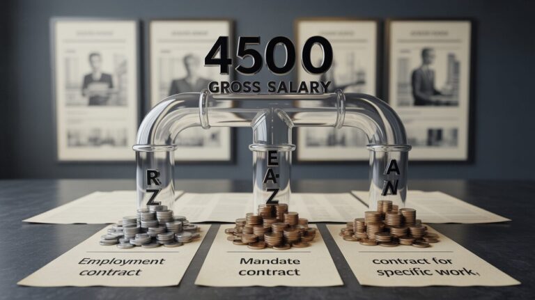 4500 brutto ile to netto?