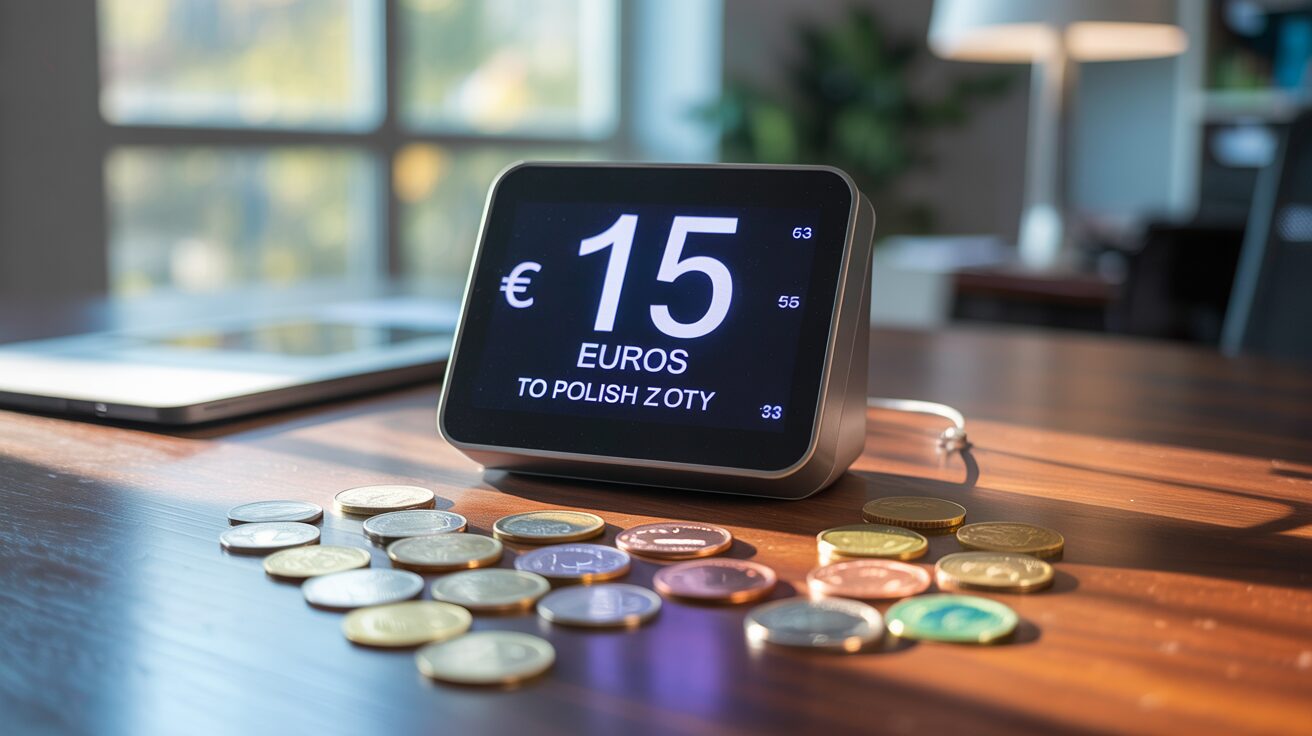 15 euro ile to zł?