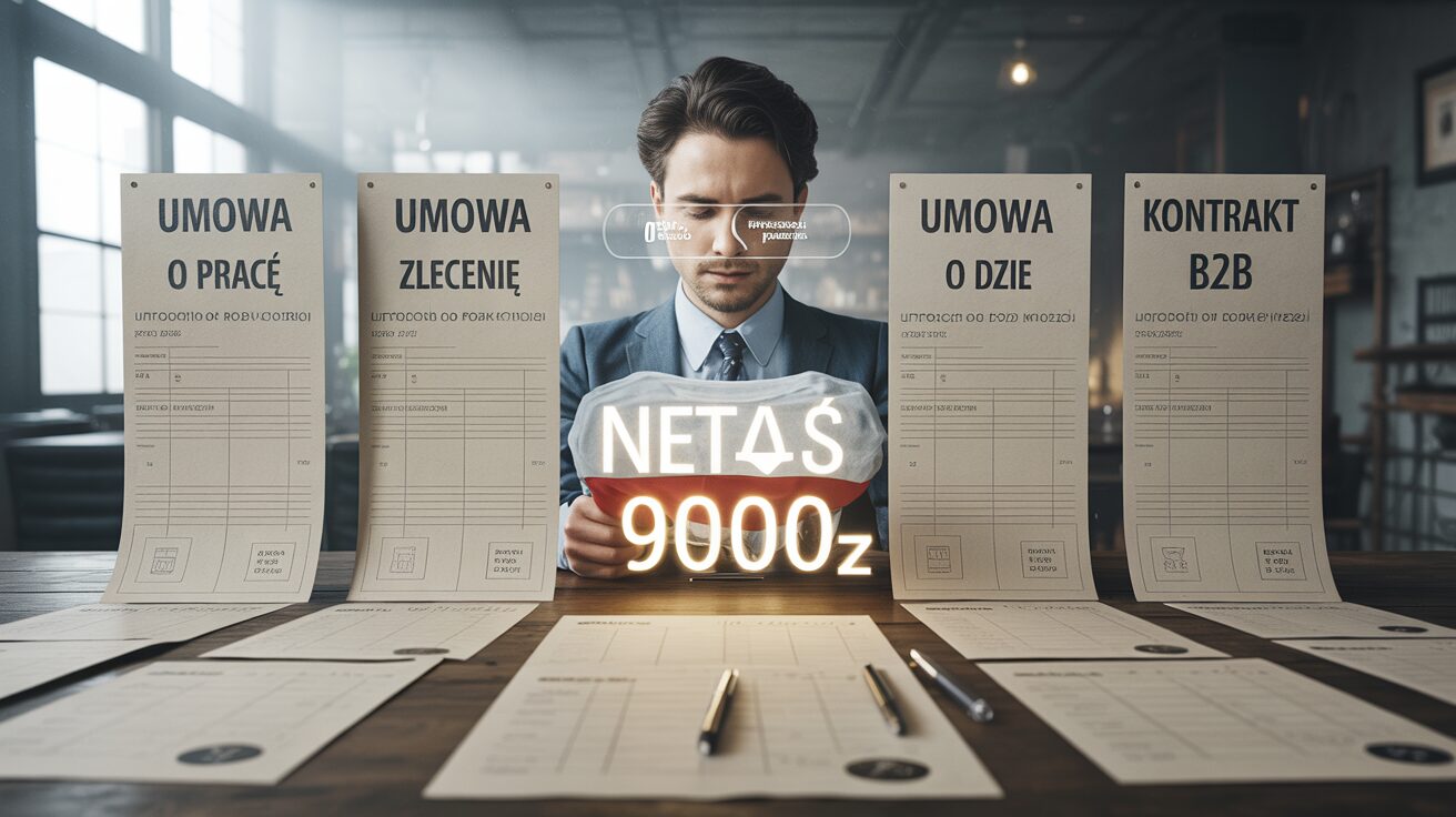9000 brutto ile to netto?