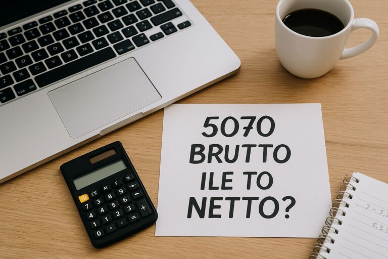 5070 brutto ile to netto
