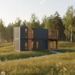 urzadzony pod klucz polski dom z kontenerow