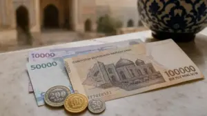 Uzbekistan Waluta - Sum, Kurs, Wymiana, Płatności Uzbekistan Waluta