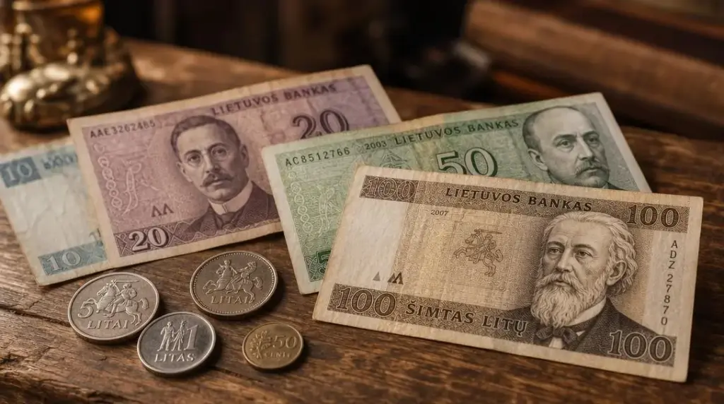 Jak nazywała się waluta Litwy przed euro?